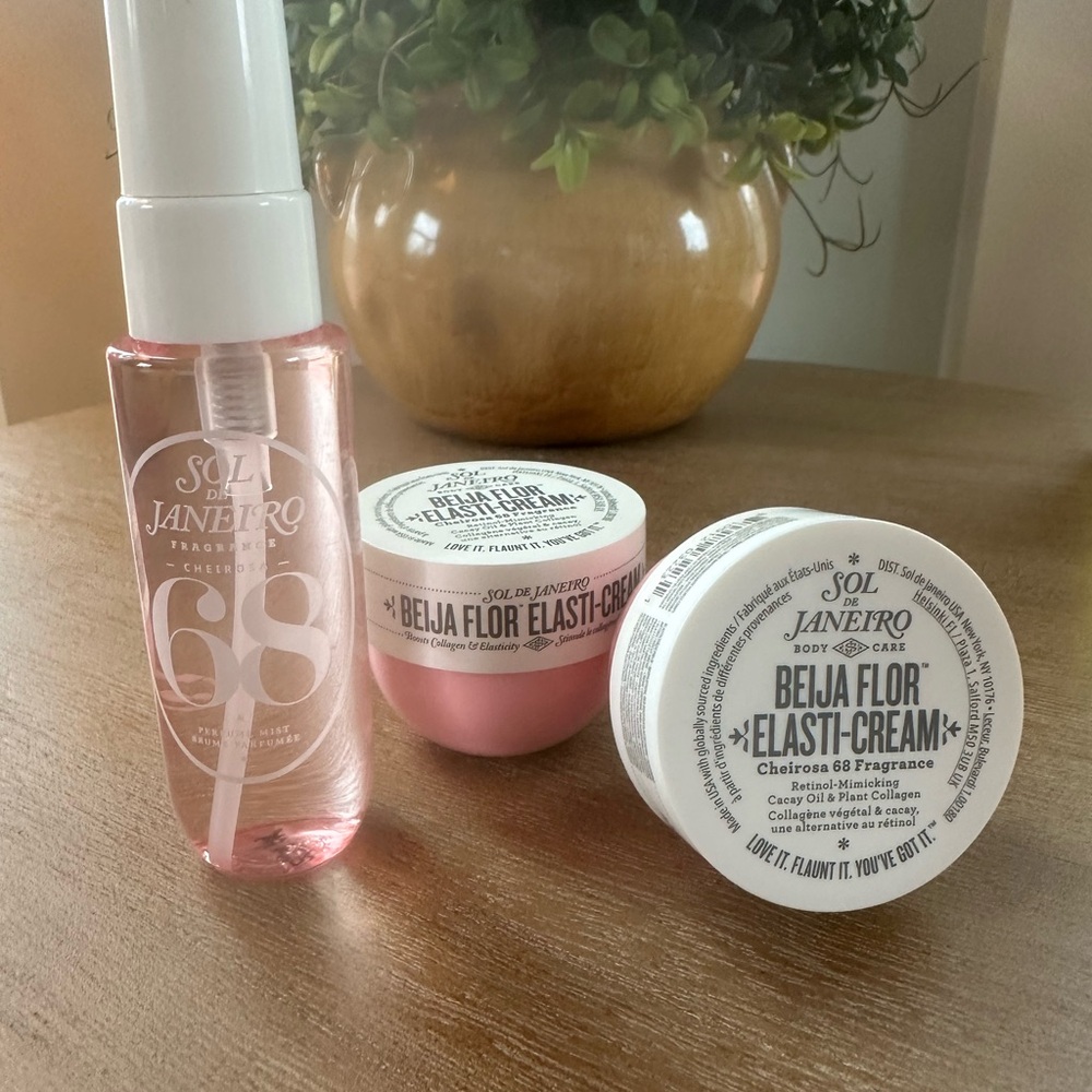 Sol de Janeiro Beija Flor Elasti-Cream Set - Pink Sol 68 bundle